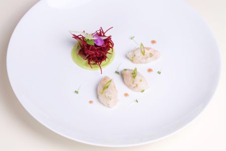 Langoustine Avocat Betterave